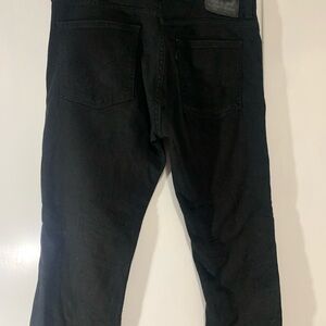 Stylish Black Men's Straight Jeans